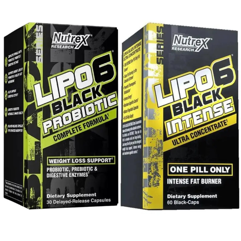 Kit Lipo 6 Probiotic + Lipo 6 Intense - Nutrex | iPUMP Suplementos