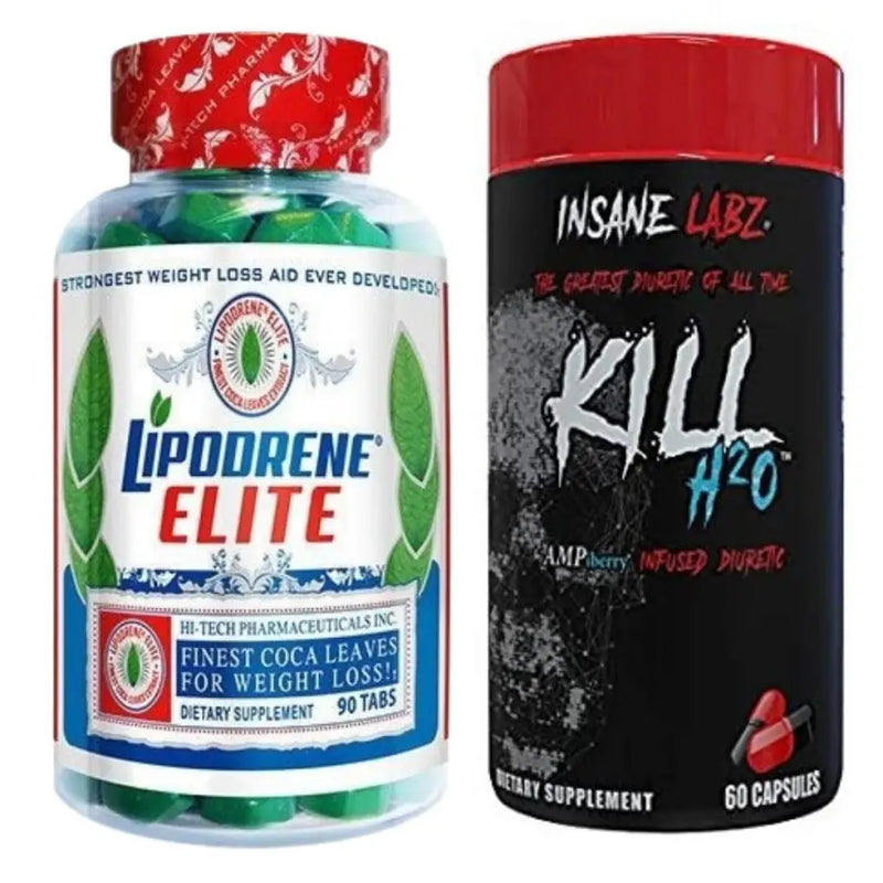 Kit Lipodrene Elite + Kill H2O - iPUMP Suplementos