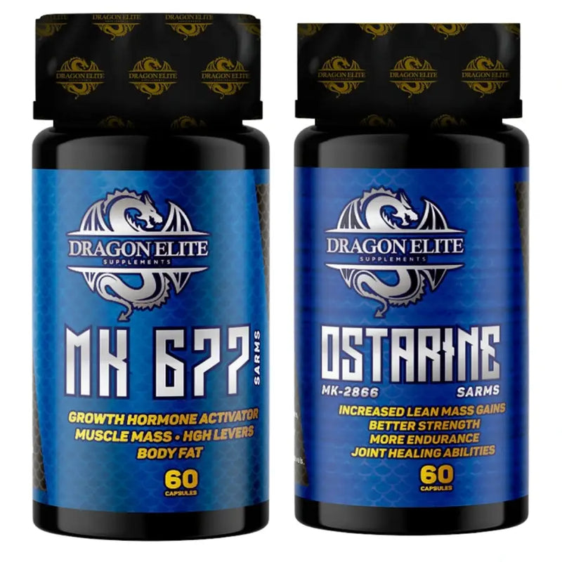 Kit MK-677 + Ostarine - Dragon Elite | iPUMP Suplementos