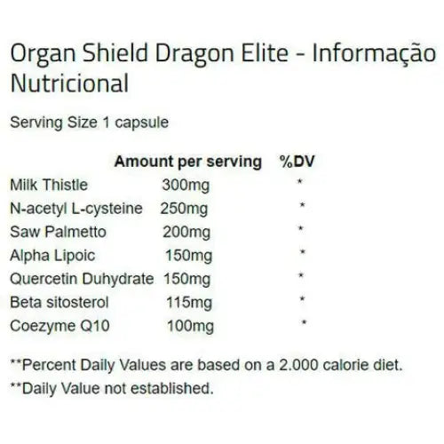 Kit Ostarine + Organ Shield - Dragon Elite - iPUMP Suplementos
