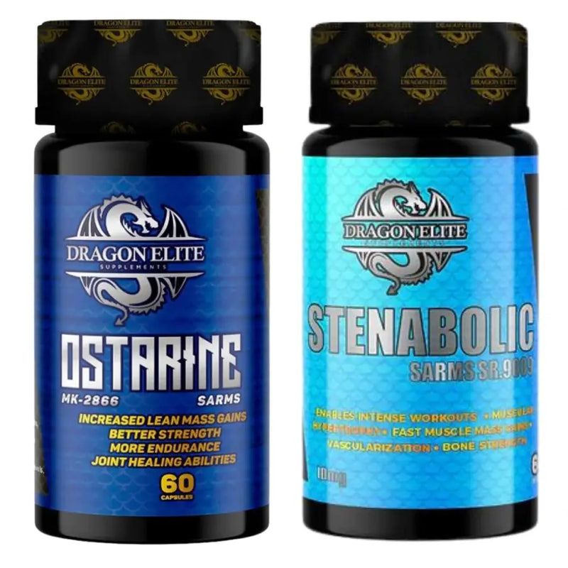 Kit Ostarine + Stenabolic - Dragon Elite | iPUMP Suplementos