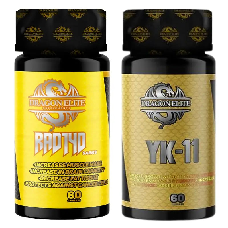 Kit Rad140 10mg + YK-11 5mg (60 Capsulas) - Dragon Elite