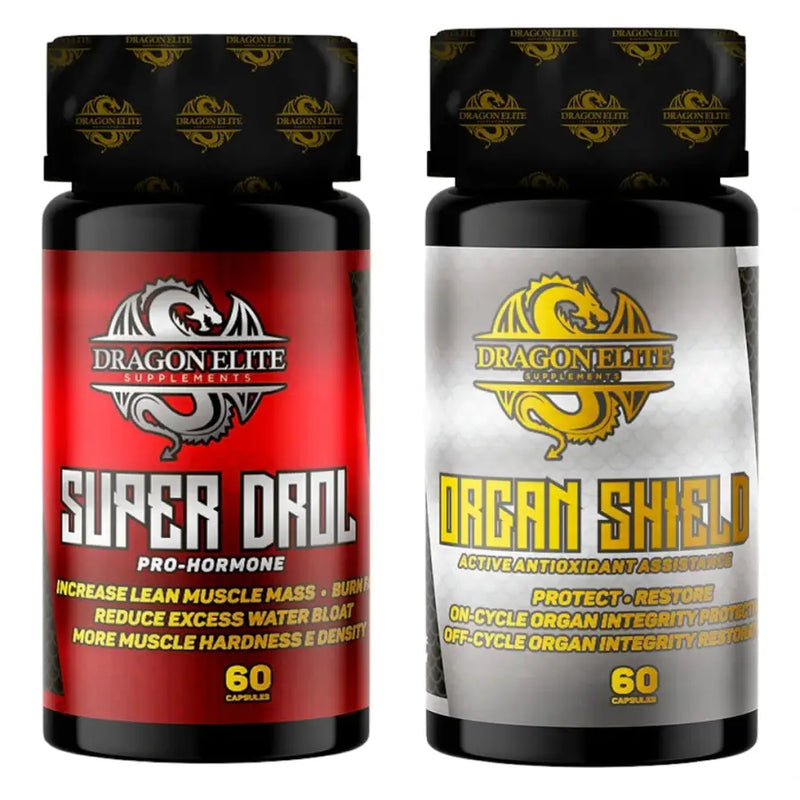 Kit Super Drol + Organ Shield - Dragon Elite | iPUMP Suplementos