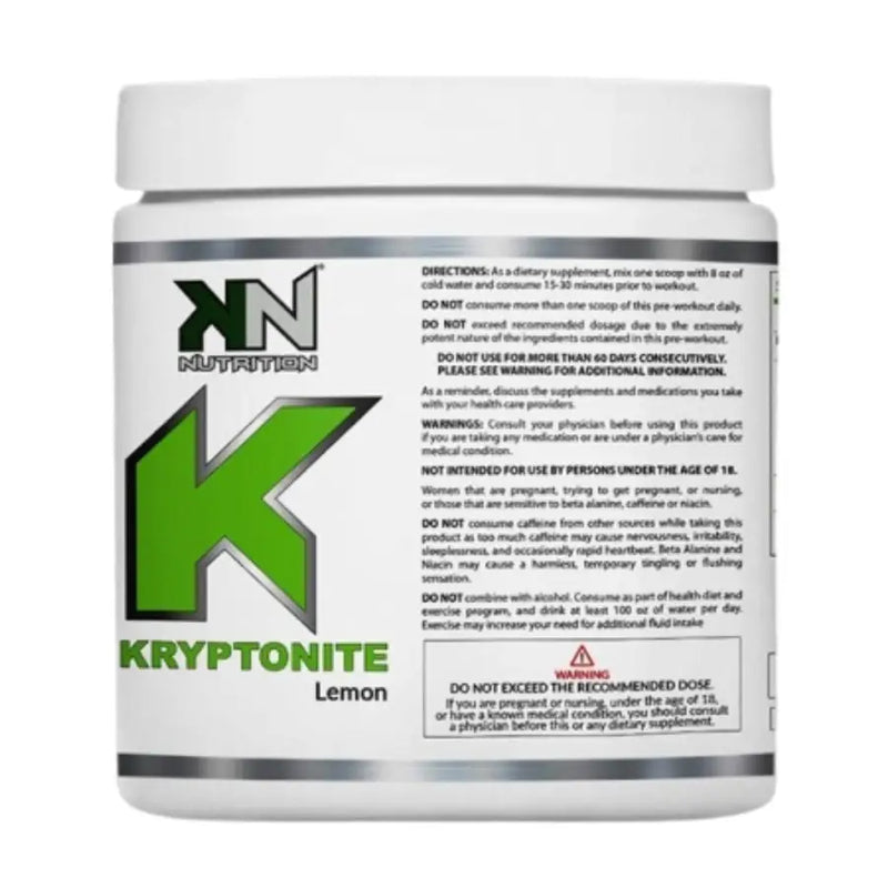 Kryptonite (30) Lemon - KN Nutrition - iPUMP Suplementos