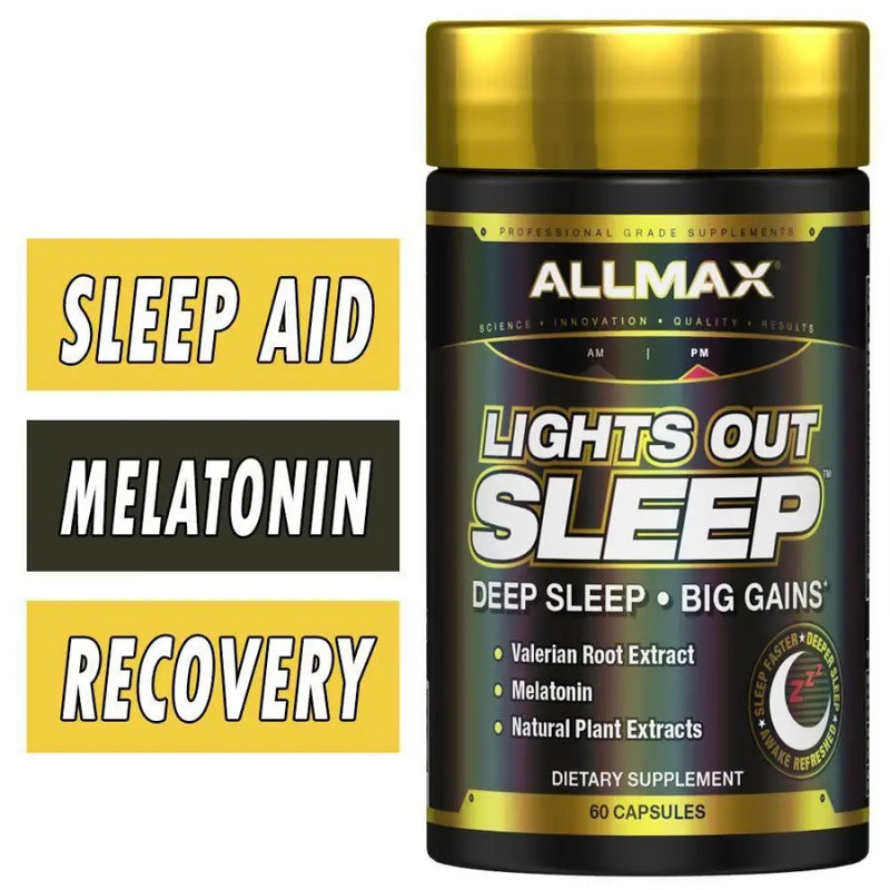 Lights Out Sleep (60 Caps) - AllMax Nutrition - iPUMP Suplementos