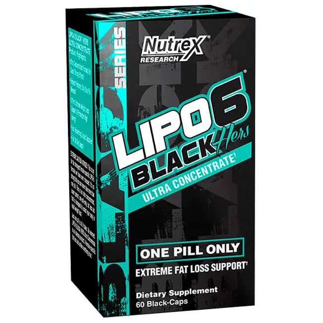 Lipo 6 Black Hers UC (60 Caps) - Nutrex Research - iPUMP Suplementos