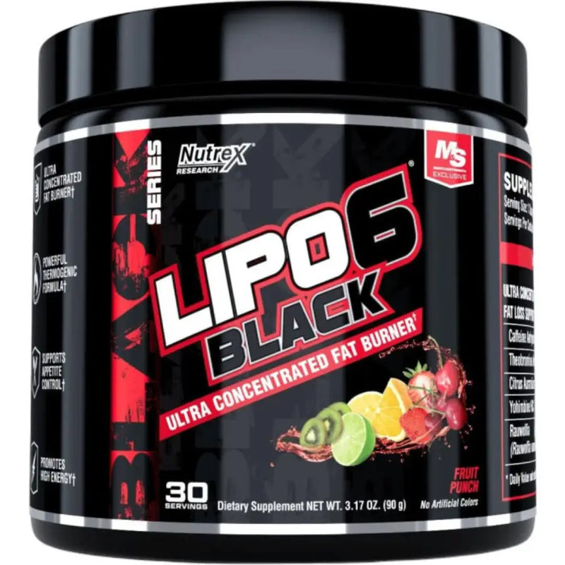 Lipo-6 Black UC Powder (30) - Nutrex | iPUMP Suplementos