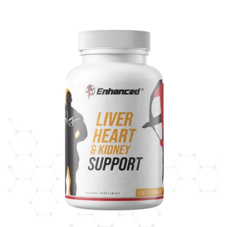 Liver Heart & Kidney Support (120 Caps) - Enhanced - iPUMP Suplementos