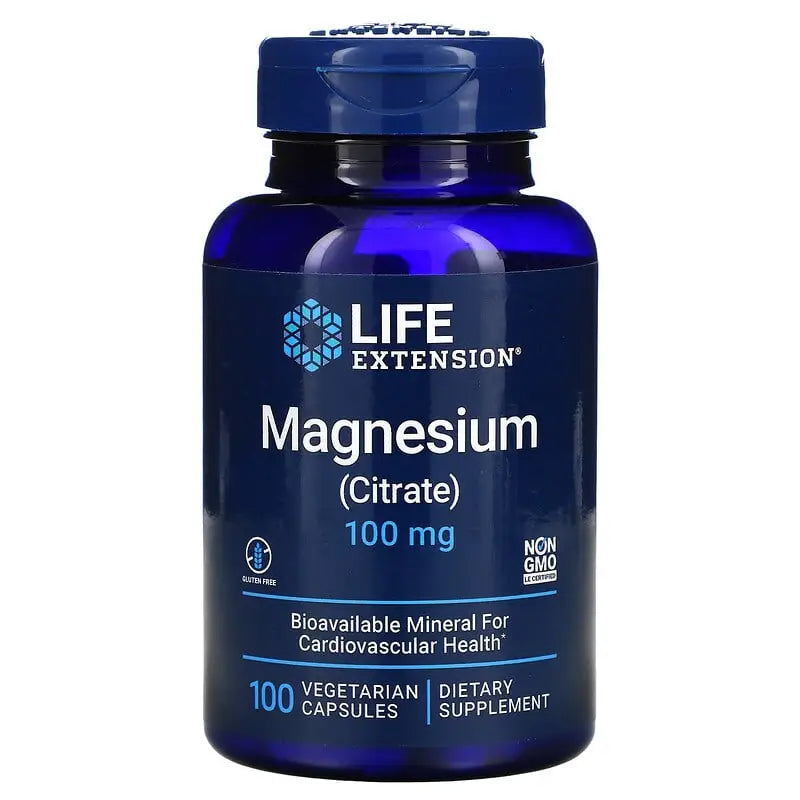 Magnesium Citrate 100mg (100) - Life Extension