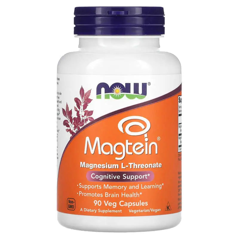 Magtein Magnésio L-Treonate (90) - Now Foods