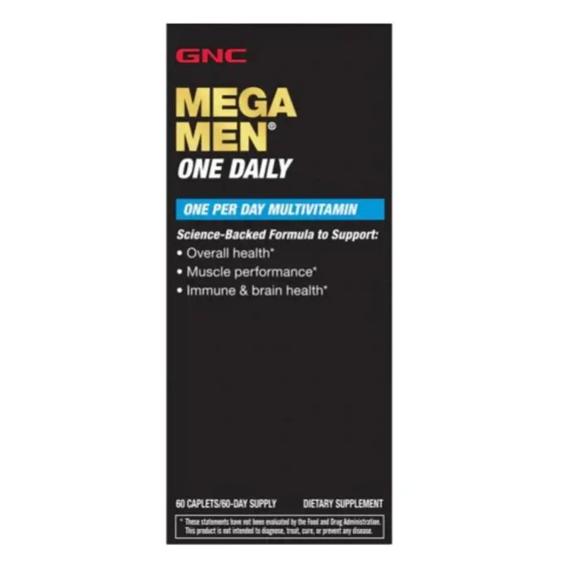 Mega Men One Daily (60 Caps) - GNC - iPUMP Suplementos