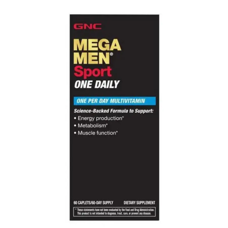 Mega Men Sport One Daily (60 Caps) - GNC - iPUMP Suplementos