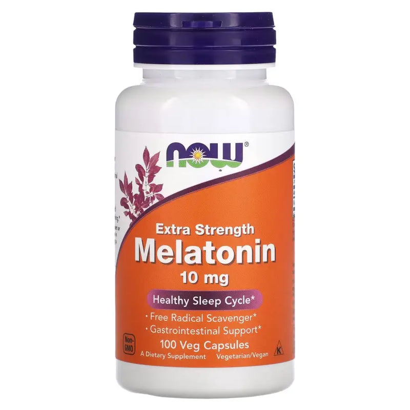 Melatonina 10mg (100) - Now Foods | iPUMP Suplementos