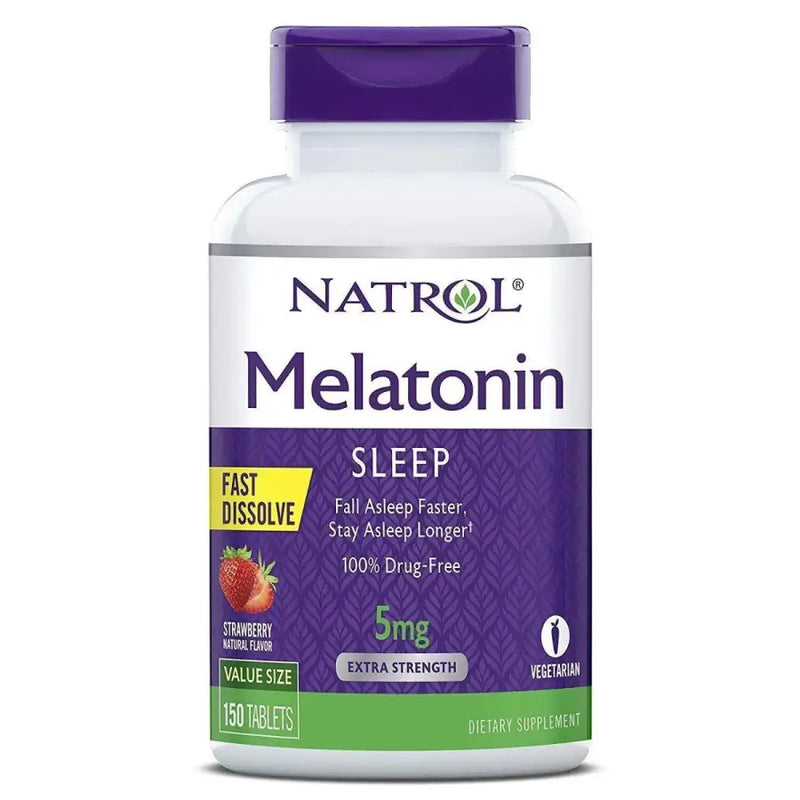 Melatonina 5mg Fast Dissolve (150 Caps) - Natrol - iPUMP Suplementos