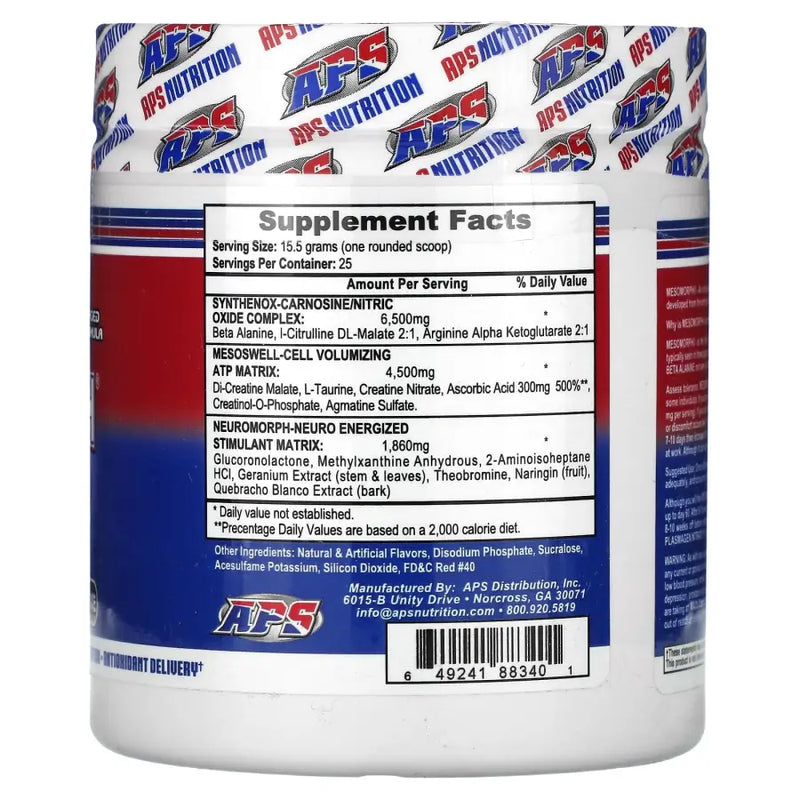 Mesomorph PreWorkout (388G) - APS Nutrition