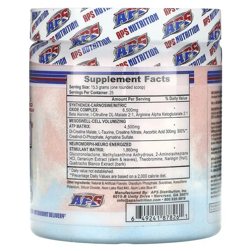 Mesomorph PreWorkout (388G) - APS Nutrition