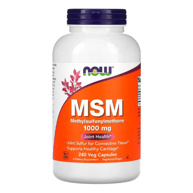 MSM Metilsulfonilmetano (240 VCaps) - Now Foods