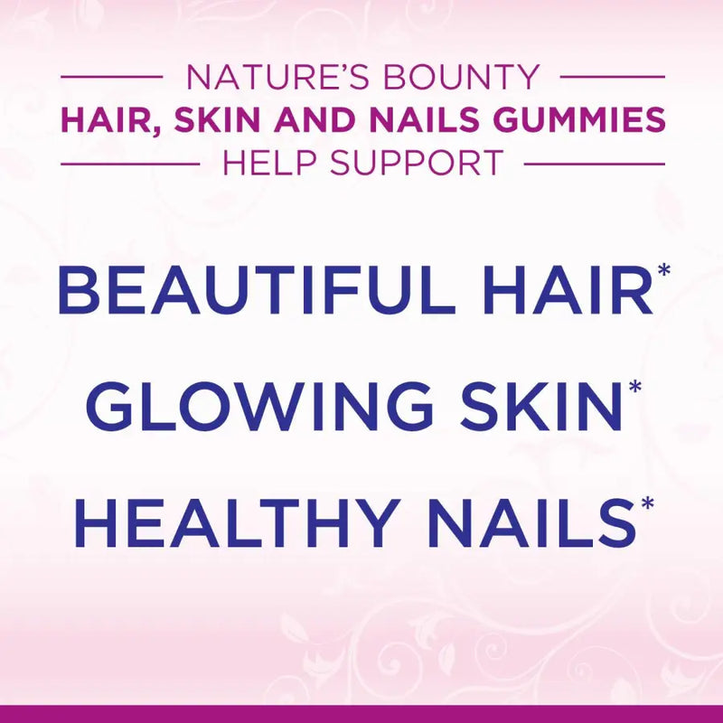 Nature's Bounty Hair Skins & Nails (80) Morango - Nature's Bounty - iPUMP Suplementos