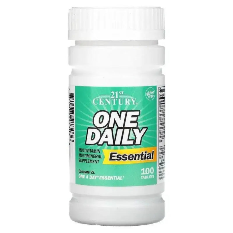 One Daily Essential (100 Tabs) - 21 Century - iPUMP Suplementos