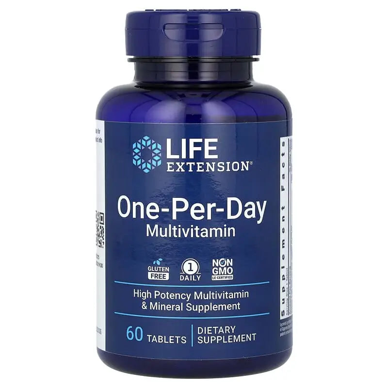 One-Per-Day Multivitamin (60 Tablets) - Life Extension