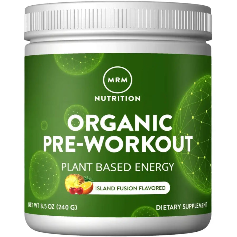 Organic Pre-Workout 240G Island Fusion - MRM Nutrition