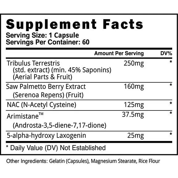 PCT with Arimistane TPC (60 Capsules) - Blackstone Labs