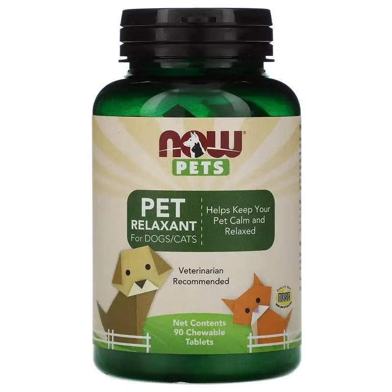 Pet Relaxant for Dogs and Cats (90 Tabs) - Now Pets - iPUMP Suplementos