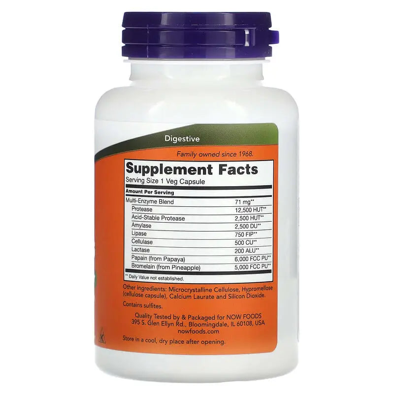 Plant Enzymes (120) - Now Foods