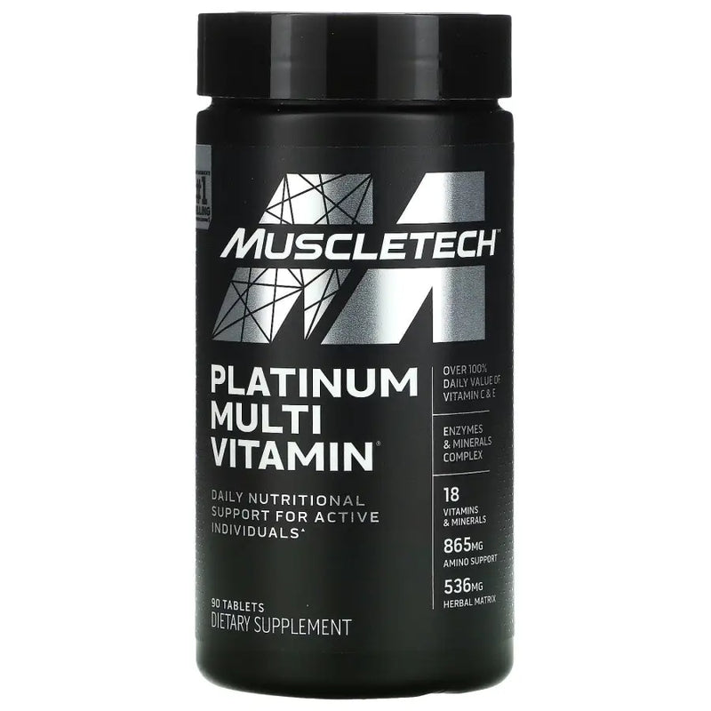 Platinum Multi Vitaminico (90 Caps) - Muscletech - iPUMP Suplementos