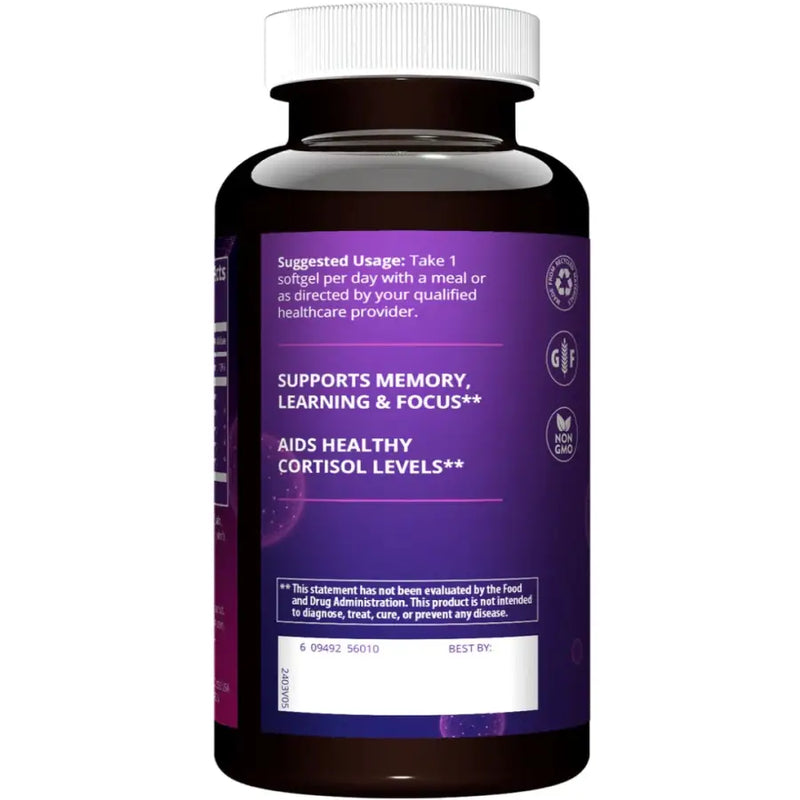 PS 100mg (Phosphatidylserine) 60 Softgels - MRM Nutrition