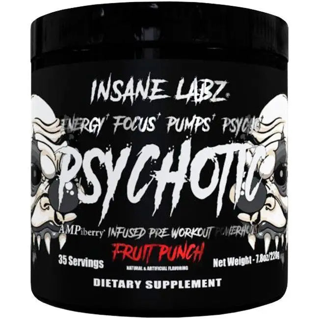 Psychotic Black (35) Fruit Punch - Insane Labz