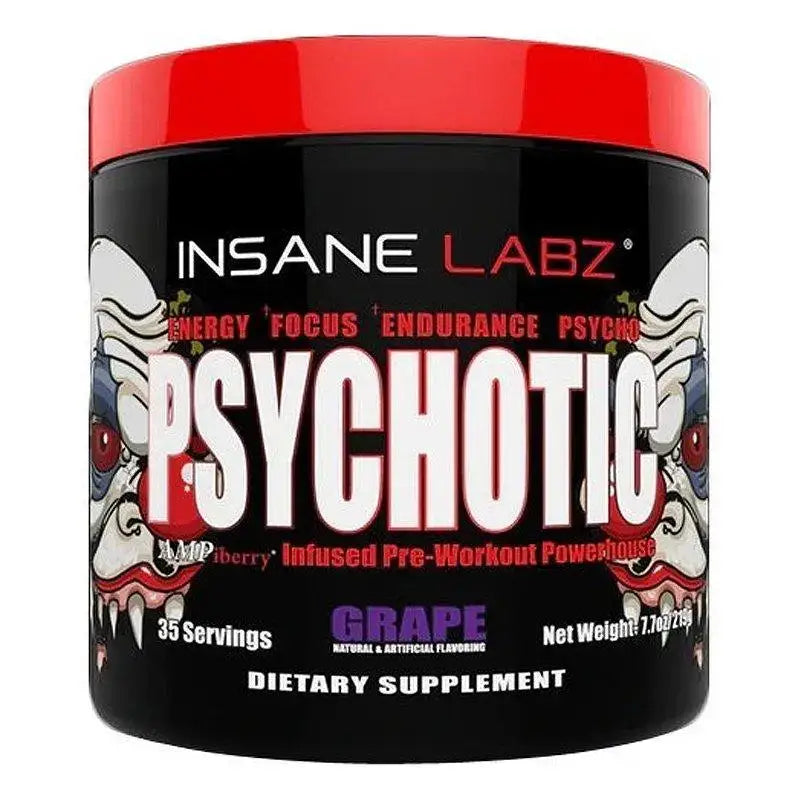 Psychotic (35 doses) Grape - Insane Labz - iPUMP Suplementos