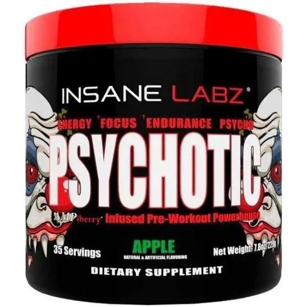 Psychotic (35 doses) Apple - Insane Labz - iPUMP Suplementos