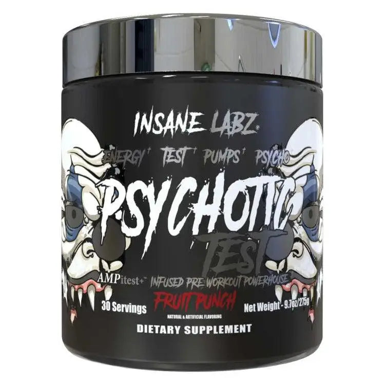 Psychotic Test (30 Doses) Fruit Punch - Insane Labz - iPUMP Suplementos