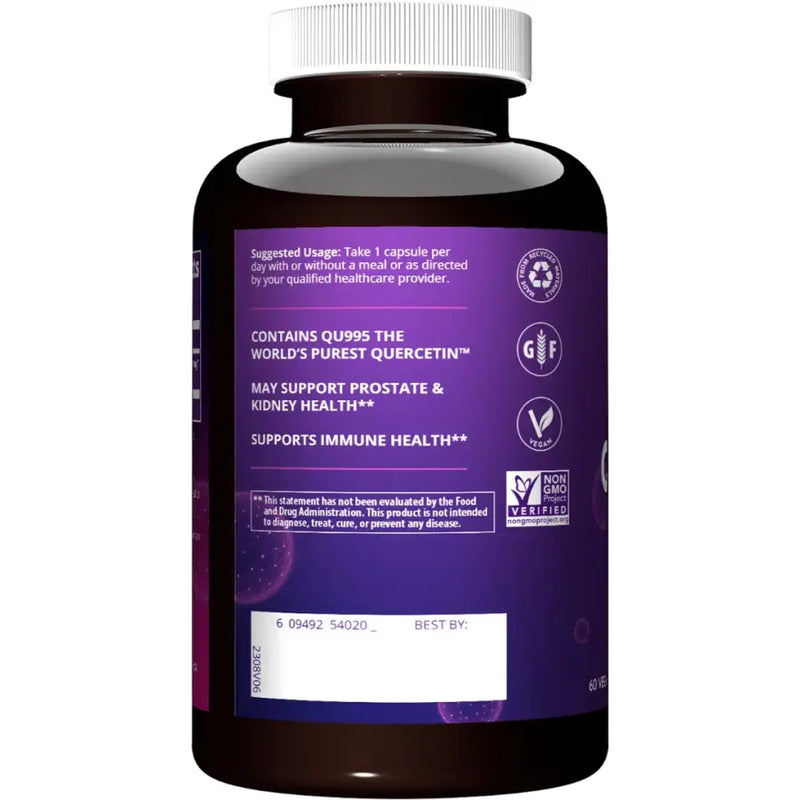 Quercetin 500mg (60 Vegan Capsules) - MRM Nutrition