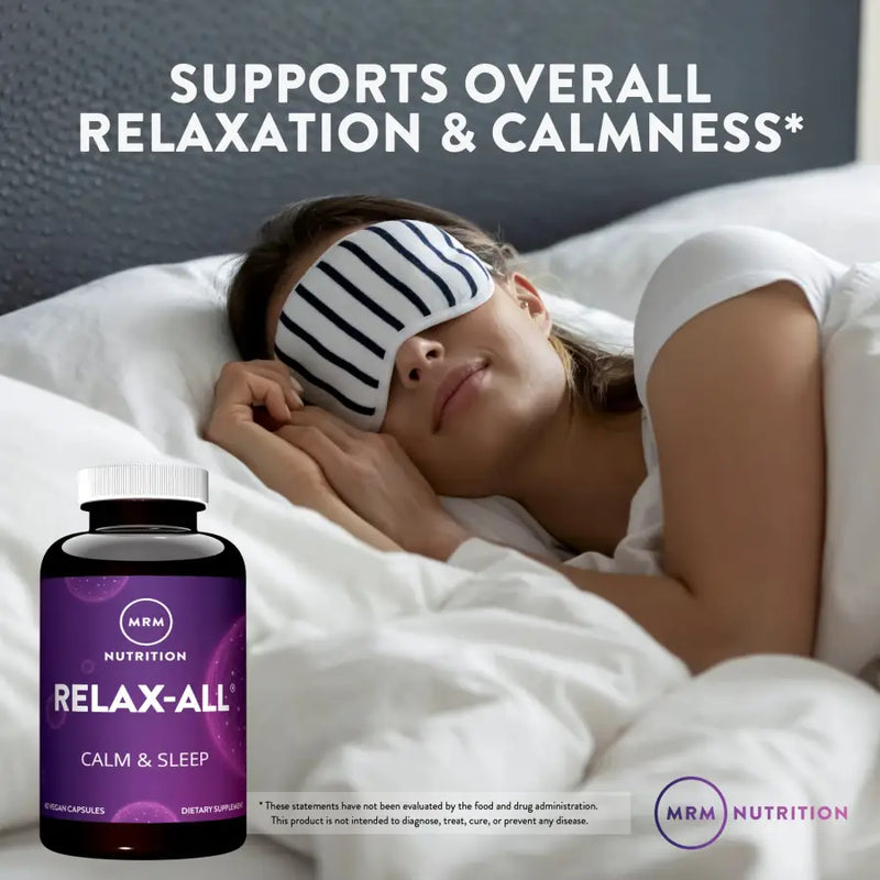 Relax-ALL Calm and Sleep (60 Vegan Capsules) - MRM