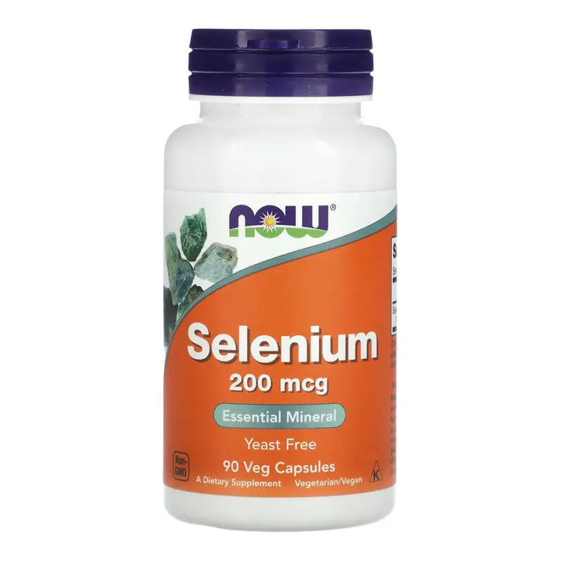 Selenium 200mcg (100 Vegetarian Capsules) - Now Foods