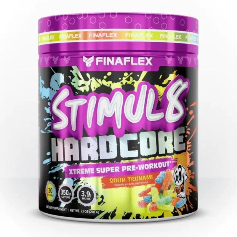 Stimul 8 Hardcore (30) Sour Tsunami - Finaflex - iPUMP Suplementos