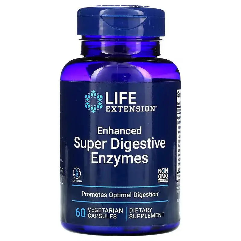 Super Digestive Enzymes (60 Caps) - Life Extension - iPUMP Suplementos