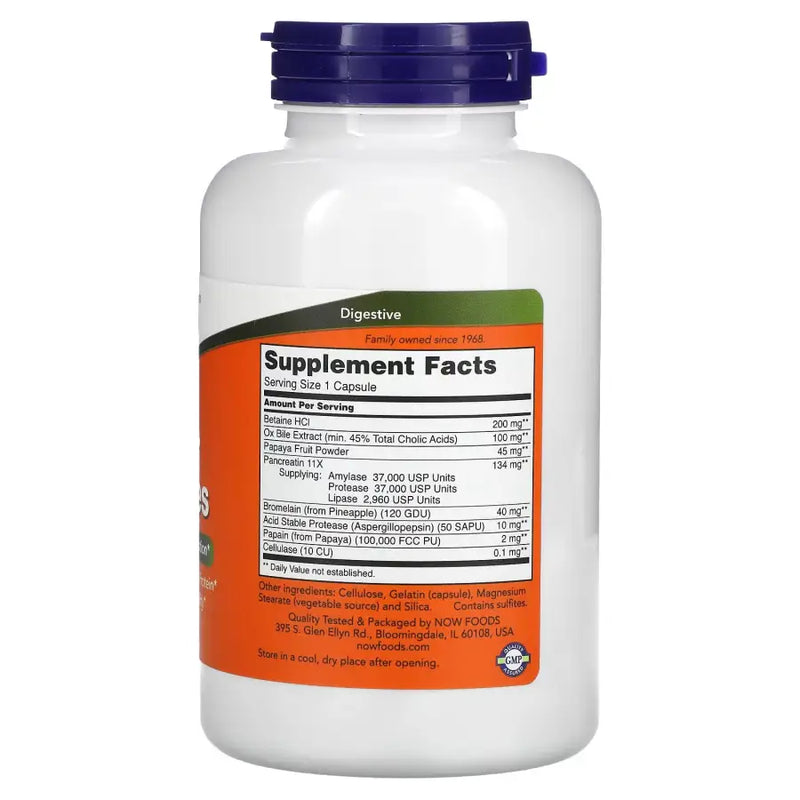 Super Enzymes (180) - Now Foods