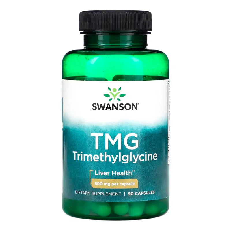 TMG Trimetilglicina 500mg (90 Capsules) - Swanson