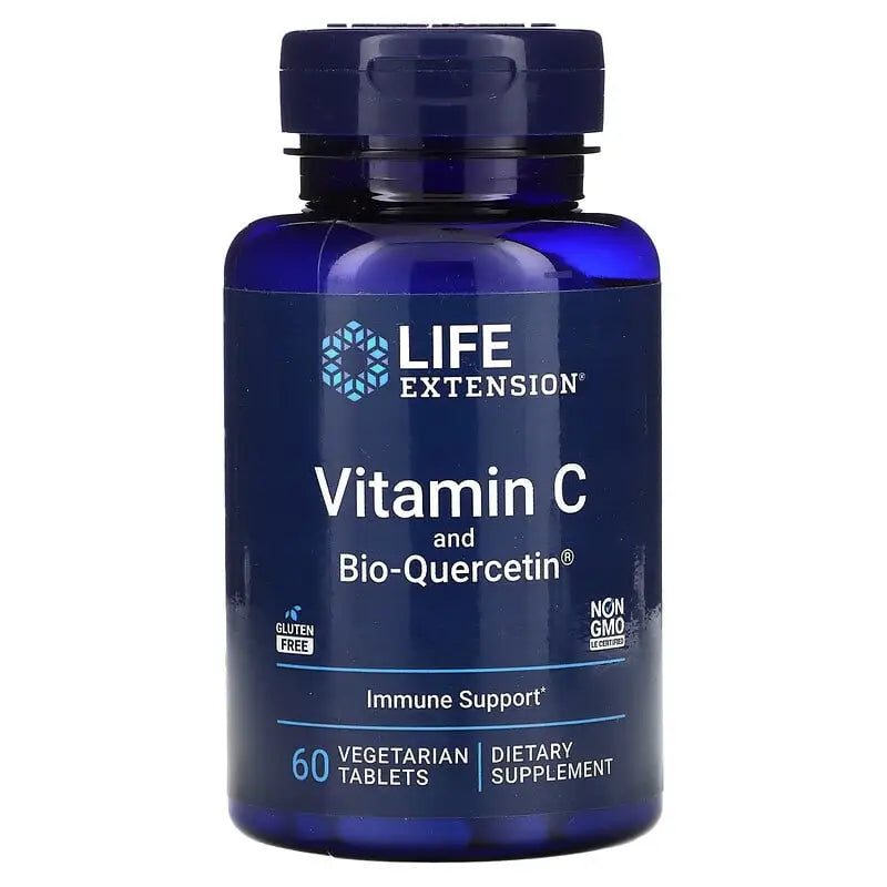 Vitamina C & Bioquercetin (60) - Life Extension