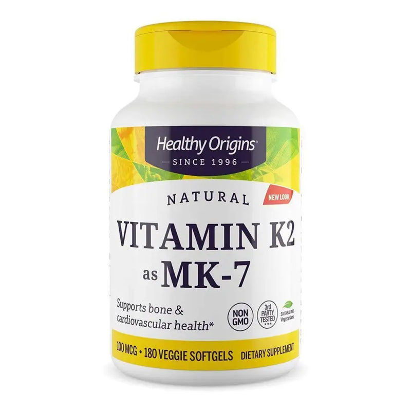 Vitamina K2 Mk7 100mcg (180 Soft) - Healthy Origins - iPUMP Suplementos