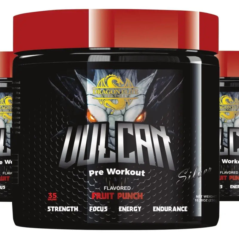 Vulcan Pre-Workout (35 Doses) Fruit Punch - Dragon Elite - iPUMP Suplementos
