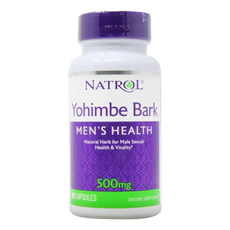 Yohimbe Bark 500mg (90 Caps) - Natrol - iPUMP Suplementos